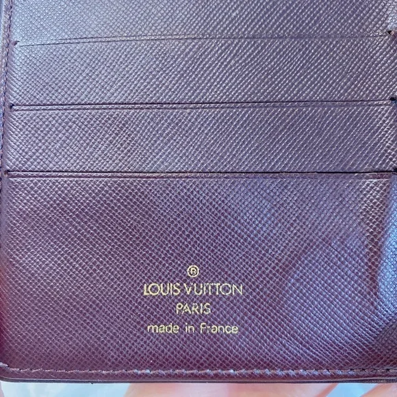 Authentic Louis Vuitton Cherry Monogram Mini Lin Canvas Compact Wallet - Picture 6 of 16